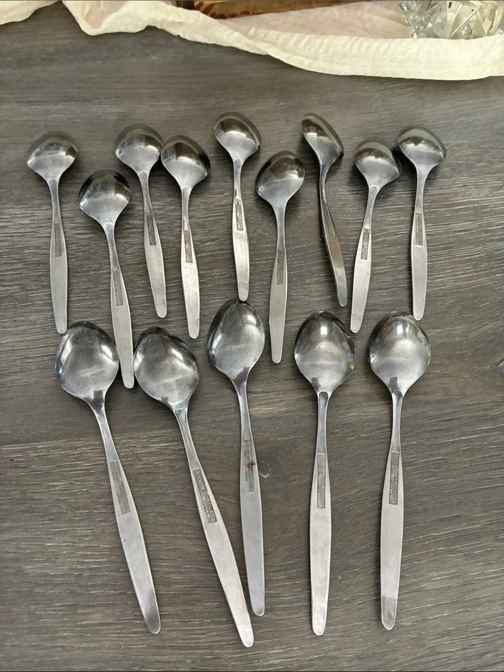Vintage Interpur Jardinera Daisy and Floral Stainless Steel Japan Flatware